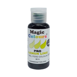 [MHD] MAGIC COLOURS PRO LEBENSMITTELFARBE IN GELFORM - LEMON LIME/ LIMETTENGRN 32 G