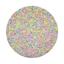 FUNCAKES ZUCKERSTRÄNGE - PASTELLFARBEN (80 G)
