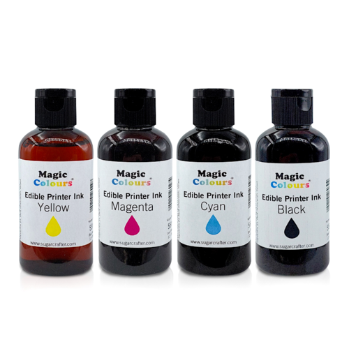 MAGIC COLOURS NACHFLLFLSCHCHEN MIT LEBENSMITTELGEEIGNETER TINTE - CYAN (55 ML)