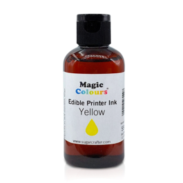 MAGIC COLOURS NACHFLLFLSCHCHEN MIT LEBENSMITTELGEEIGNETER TINTE - GELB (55 ML)