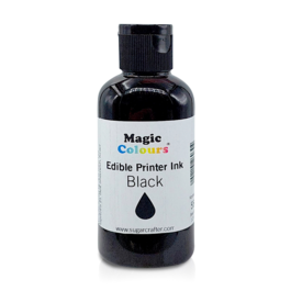 MAGIC COLOURS NACHFLLFLSCHCHEN MIT LEBENSMITTELGEEIGNETER TINTE - SCHWARZ (55 ML)