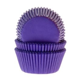 HOUSE OF MARIE CUPCAKE-EINWEGFORMEN - VIOLETT