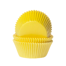 HOUSE OF MARIE MINI CUPCAKE-EINWEGFORMEN - GELB