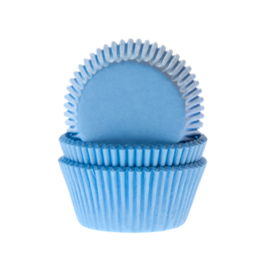 HOUSE OF MARIE MINI CUPCAKE-EINWEGFORMEN - HIMMEL BLAU