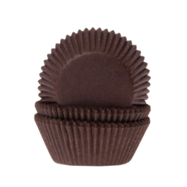 HOUSE OF MARIE MINI CUPCAKE-EINWEGFORMEN - BRAUN