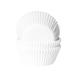 HOUSE OF MARIE KLEINE CUPCAKE-EINWEGFORMEN - WEISS