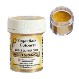 SUGARFLAIR ESSBARER GLITTER - GOLD SPARKLE (10 G)