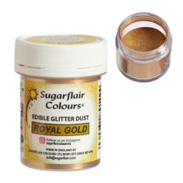 SUGARFLAIR ESSBARER GLITTER - ROYAL GOLD (4 G)