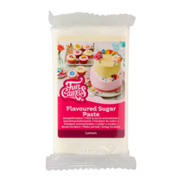 FUNCAKE AROMATISIERTER FONDANT - ZITRONEN WEISS 250 G