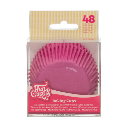 FUNCAKES CUPCAKES EINWEGFORMEN - ROSA