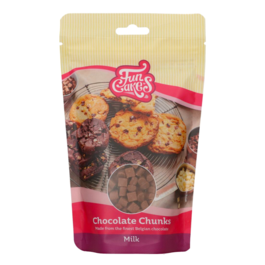 FUNCAKES MILCHSCHOKOLADEN CHIPS - CHUNKS 350 G