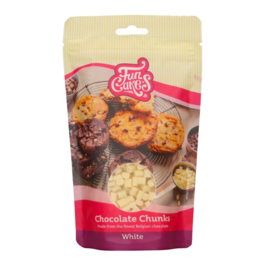 FUNCAKES WEISSE SCHOKOLADEN CHIPS - CHUNKS 350 G