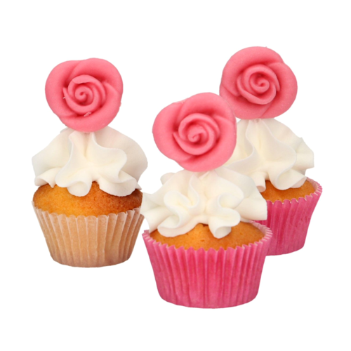 FUNCAKES MARZIPAN DEKORATIONEN - ROSEN