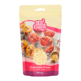 [MHD] FUNCAKES WEISSER SCHOKOLADEN CHIPS - DROPS 350 G