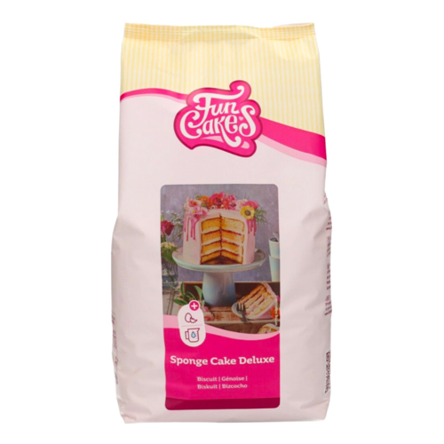 FUNCAKES BACKMISCHUNG FR DELUXE KUCHEN 4 KG