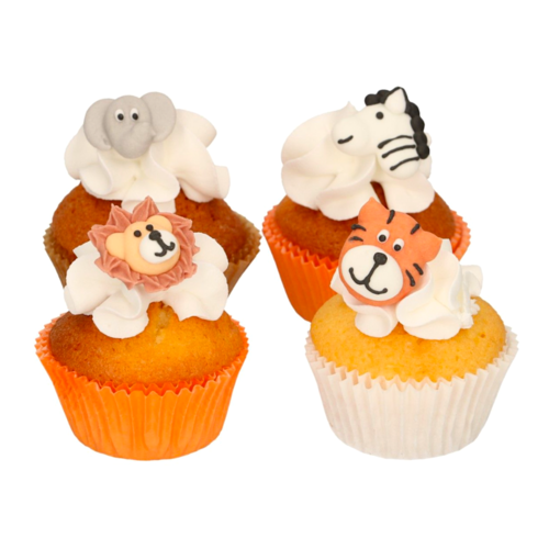 FUNCAKES ZUCKERDEKORATIONEN - SAFARI-TIERE