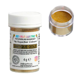 SUGARFLAIR ESSBARER GLITTER - ANTIQUE GOLD (4 G)