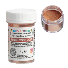 SUGARFLAIR ESSBARER GLITTER - BLUSH ROSE GOLD (4 G)