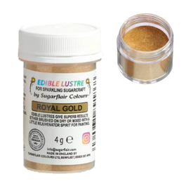 SUGARFLAIR ESSBARER GLITTER - ROYAL GOLD (4 G)