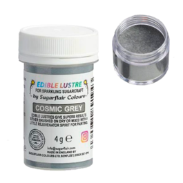 SUGARFLAIR ESSBARER GLITTER - KOSMISCHES GRAU / GRIS COSMICO (4 G)