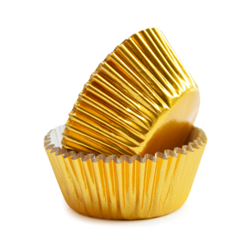 SCRAPCOOKING CUPCAKE-EINWEGFORMEN - GOLD