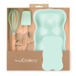 SCRAPCOOKING UTENSILIEN SET - TEDDY