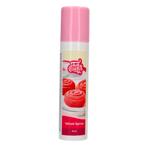 FUNCAKES VELVET EFFECT SPRAY - ROT 100 ML