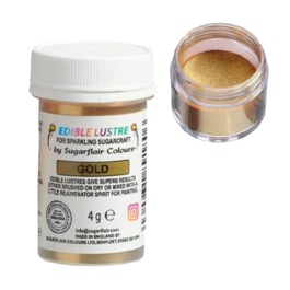 SUGARFLAIR ESSBARER GLITTER - GOLD (4 G)