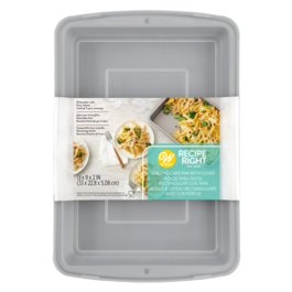 WILTON "RECIPE RIGHT" RECHTECKIGE BACKFORM MIT DECKEL - 33 X 22,8 CM