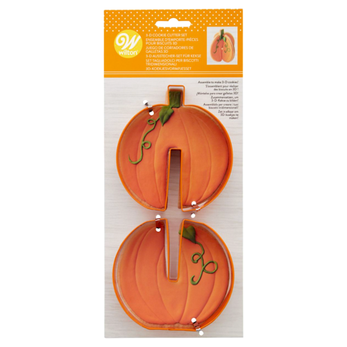 WILTON AUSSTECHFORMEN-SET - 3D KÜRBIS