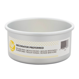 WILTON RUNDE BACKFORM AUS ELOXIERTEM ALUMINIUM - Ø 15 CM / H 7.5 CM