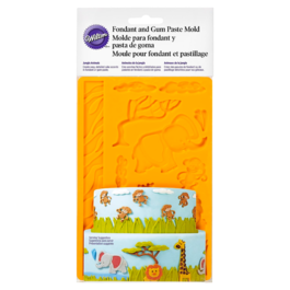 WILTON SILIKONFORM FÜR FONDANT - DSCHUNGEL TIERE