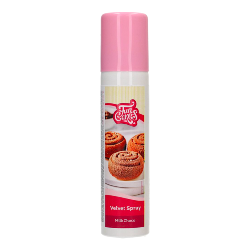 FUNCAKES VELVET EFFECT SPRAY - MILCHSCHOKOLADE 100 ML