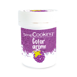 SCRAPCOOKING FARB- UND AROMAPULVER - VIOLETT / BROMBEERE (10 G)