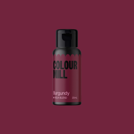 COLOUR MILL LEBENSMITTELFARBE IN GELFORM - BURGUND/ BURGUNDY (20 ML)