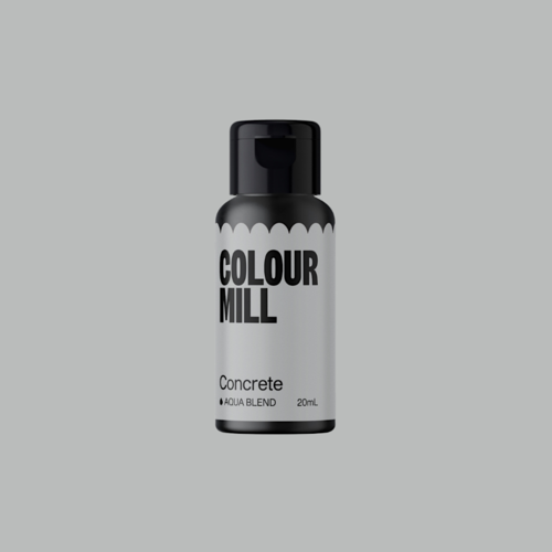 COLOUR MILL LEBENSMITTELFARBE IN GELFORM - ZEMENT / CONCRETE (20 ML)