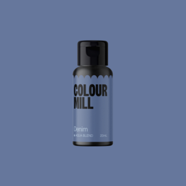 COLOUR MILL LEBENSMITTELFARBE IN GELFORM - "DENIM" BLAU / DENIM BLUE (20 ML)