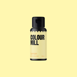 COLOUR MILL LEBENSMITTELFARBE IN GELFORM - ZITRONE / LEMON  (20 ML)