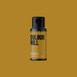 COLOUR MILL LEBENSMITTELFARBE IN GELFORM - SENF / MUSTARD (20 ML)