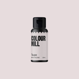 COLOUR MILL LEBENSMITTELFARBE IN GELFORM - GRAU / TAUPE (20 ML)