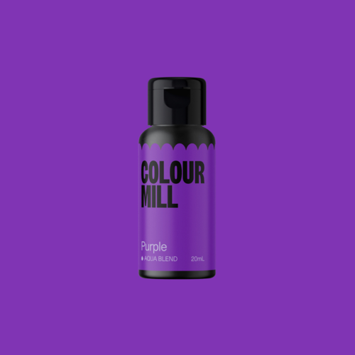 COLOUR MILL LEBENSMITTELFARBE IN GELFORM - LILA / PURPLE (20 ML)