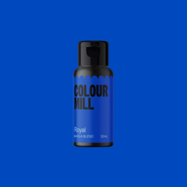 COLOUR MILL LEBENSMITTELFARBE IN GELFORM - KNIGSBLAU / ROYAL (20 ML)