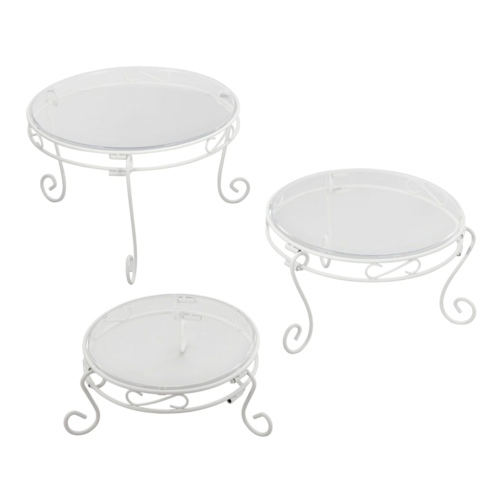 WILTON KUCHEN UND SÜßIGKEITEN STÄNDER SET (3 stück)