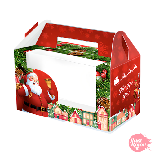 PICKNICKBOX MIT GRIFF UND FENSTER - WEIHNACHTEN