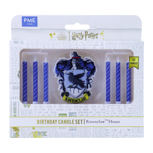 PME GEBURTSTAGSKERZEN-SET - "HARRY POTTER" RAVENCLAW