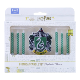 PME GEBURTSTAGSKERZEN-SET - "HARRY POTTER" SLYTHERIN