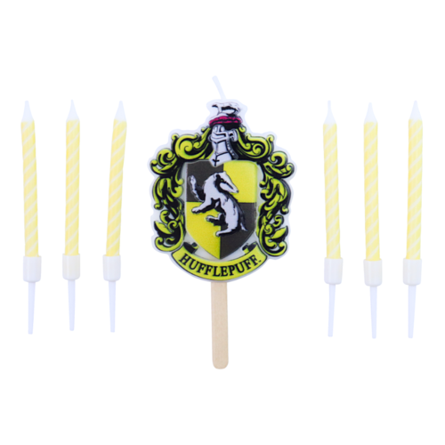 PME GEBURTSTAGSKERZEN-SET - "HARRY POTTER" HUFFLEPUFF