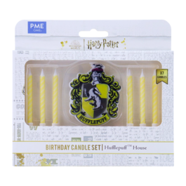 PME GEBURTSTAGSKERZEN-SET - "HARRY POTTER" HUFFLEPUFF