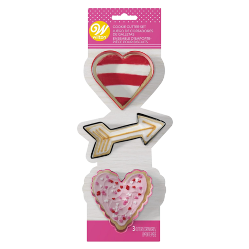 WILTON AUSSTECHFORMEN SET - VALENTINSTAG