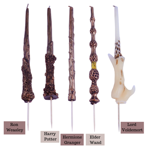 PME "HARRY POTTER" GEBURTSTAGSKERZE - "ELDER WAND" ZAUBERSTAB